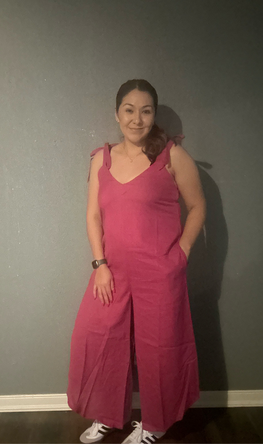 Magenta Jumpsuit