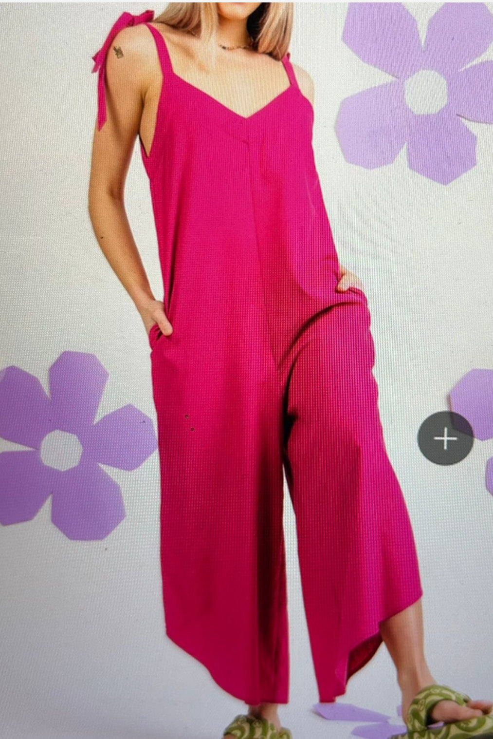 Magenta Jumpsuit
