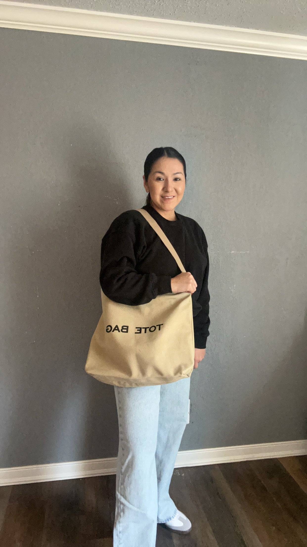 TOTE BAG LARGE - KHAKI