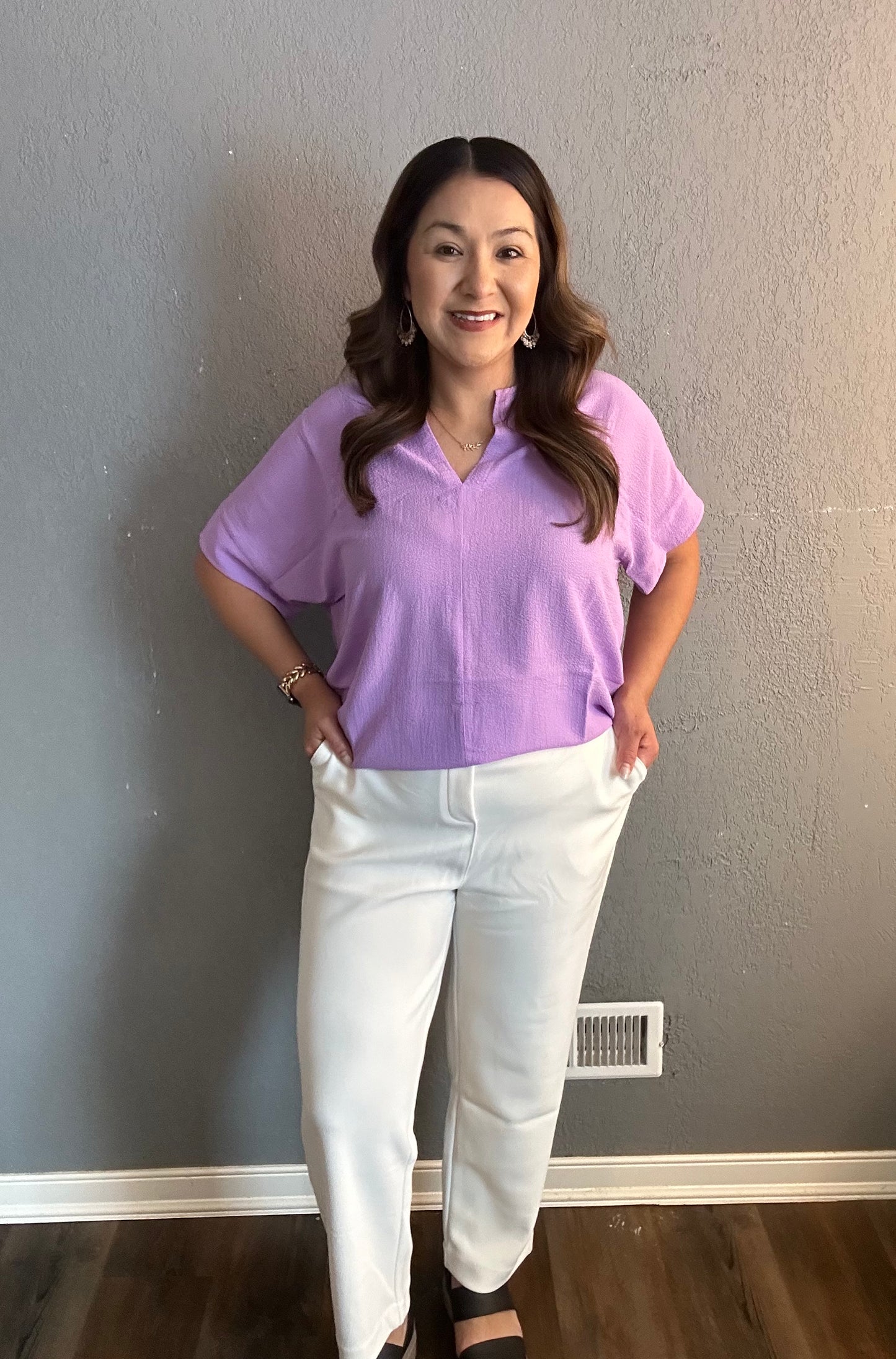 NEW ME - DRESS PANTS (CREAM)