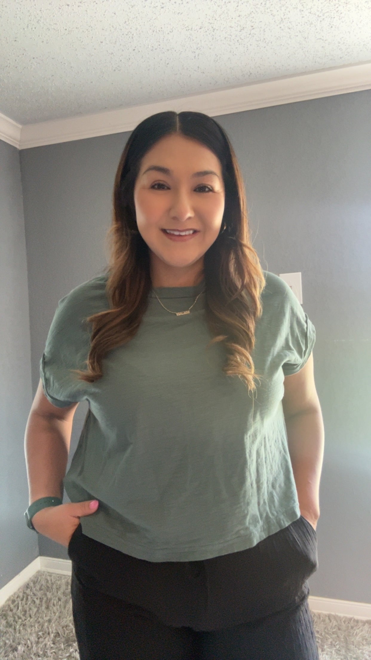 Summertime Cotton Shirt- Ash Jade