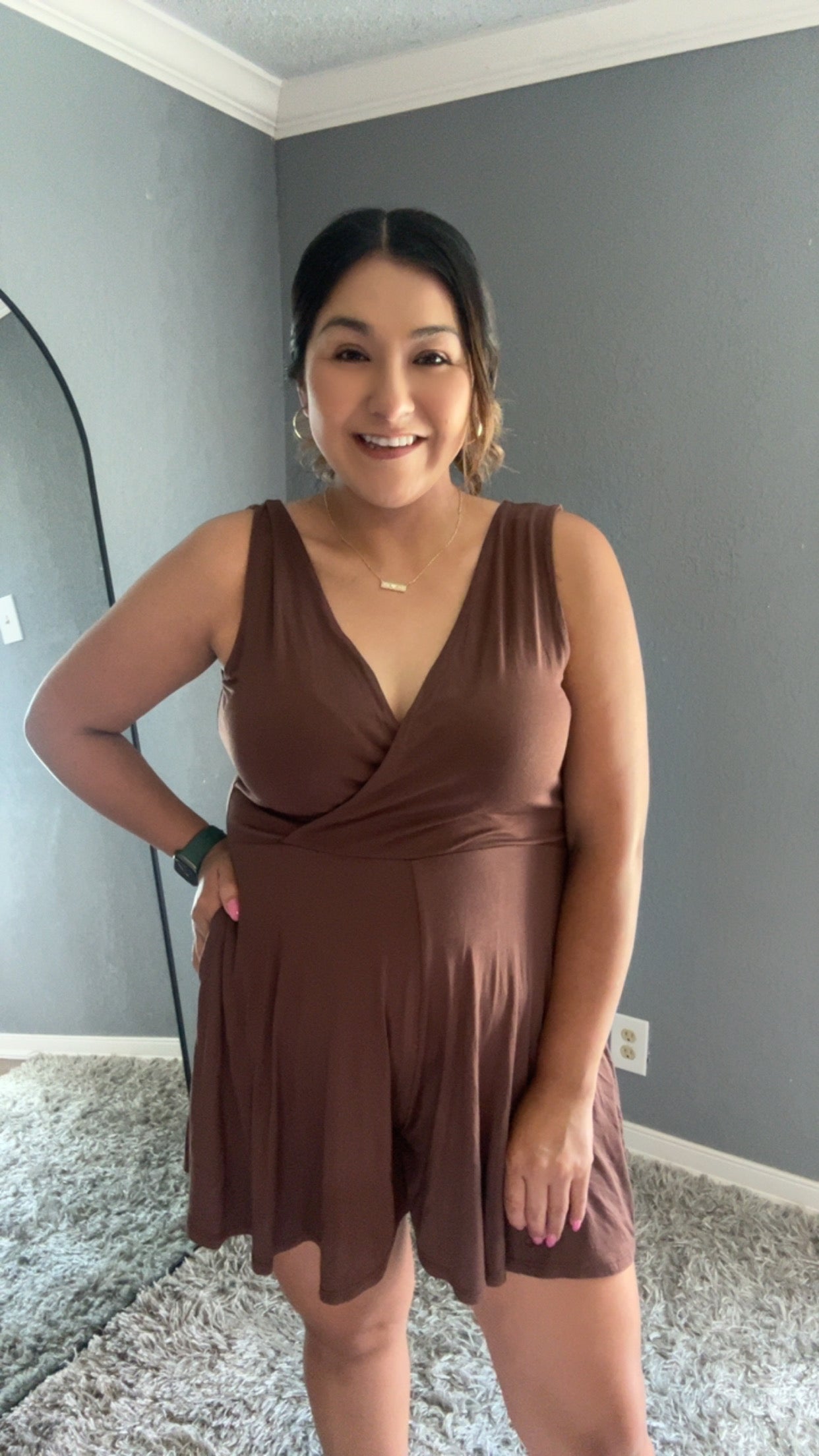 Summer Romper - Brown