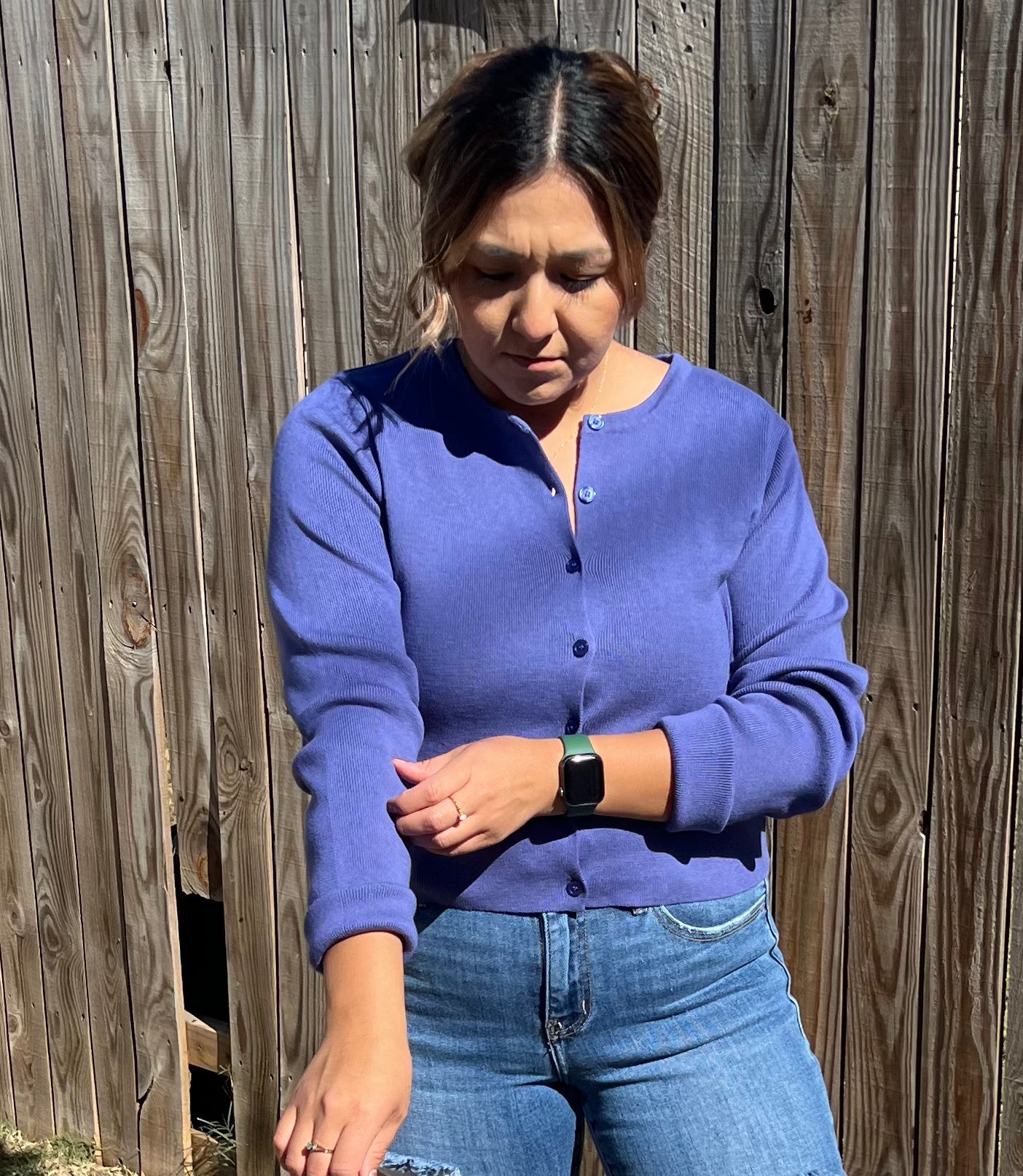 Wanted crewneck Cardigan-Marlin